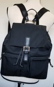 SOLD...Coach Canvas/Leather Backpack large